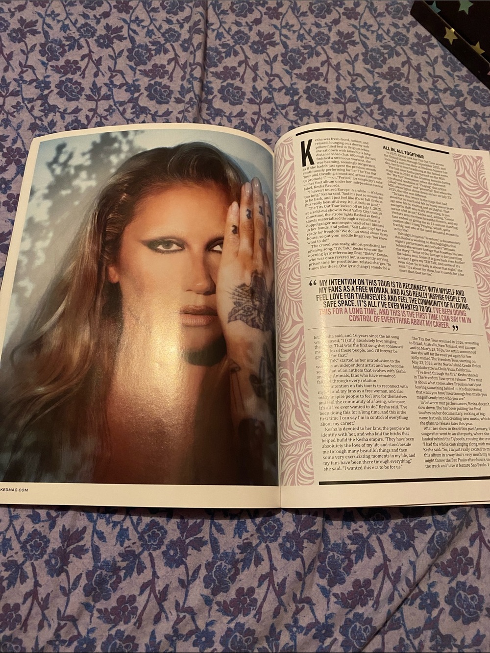 Kesha Inked Magazine - Picture 6 of 8